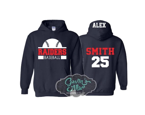 Baseball shirt hoodie deals