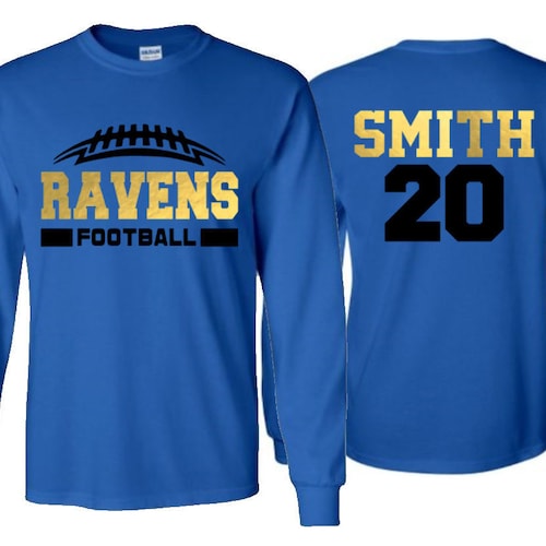 Football Hoodie Customize Team & Colors Football Spirit Etsy