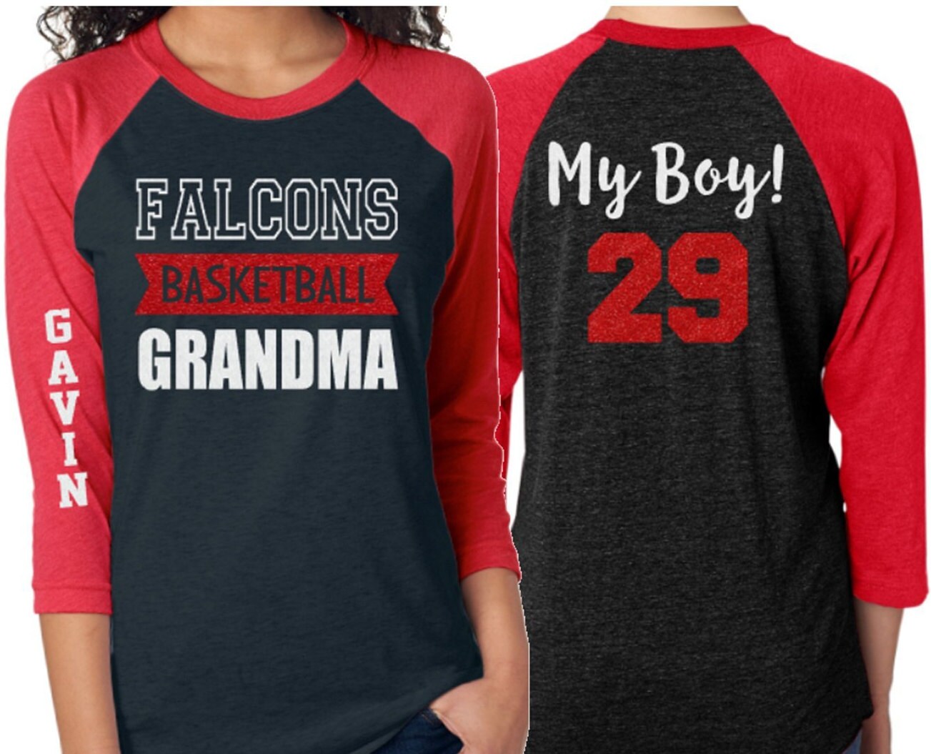 glitter basketball shirt