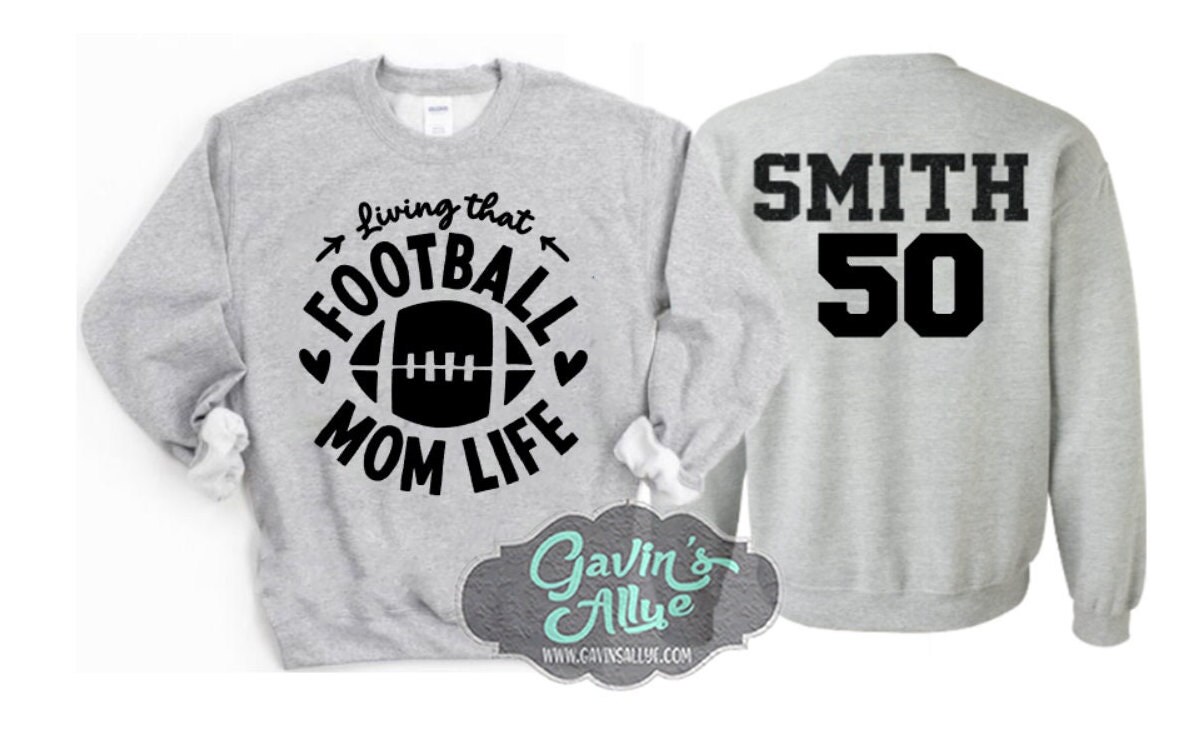 Football Crewneck Sweatshirt Living 