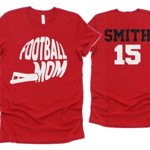 Football Shirt | Football Mom Shirt | Football Spirit Wear | Glitter Football T-Shirt | Bella Canvas T Shirt  | Football Bling | Customize