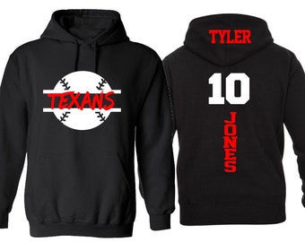 custom baseball sweatshirts