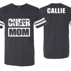 Cheer Mom Shirt / Cheer Shirt / Camiseta de manga corta / Personalizar colores