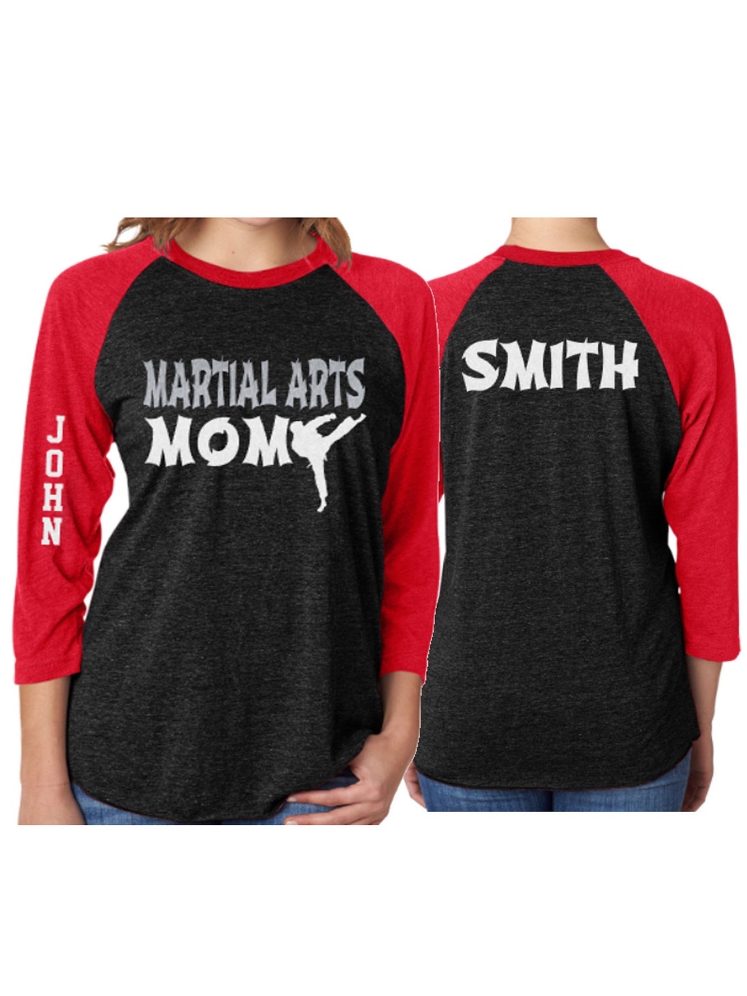 Glitter Martial Arts Mom Shirt Martial Arts Shirts Karate Shirt