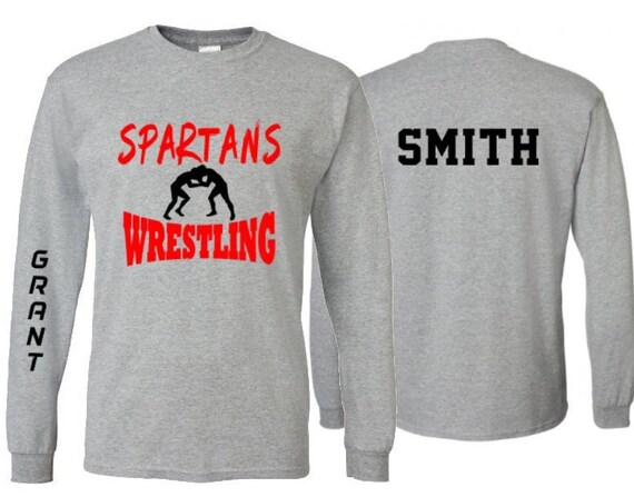 Wrestling Shirt Long Sleeve Shirt 