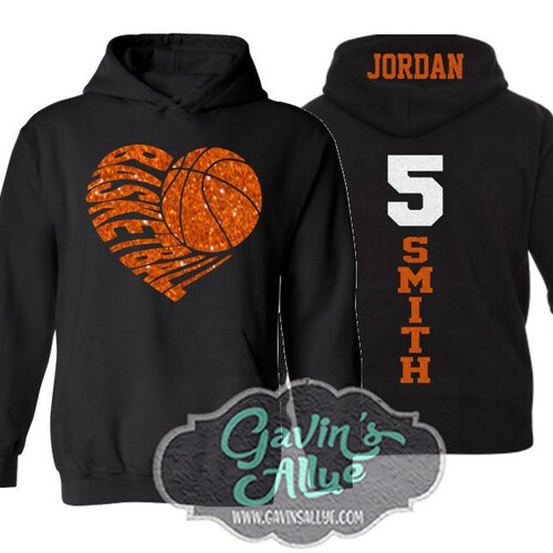 Glitter Basketball Hoodie Basketball 