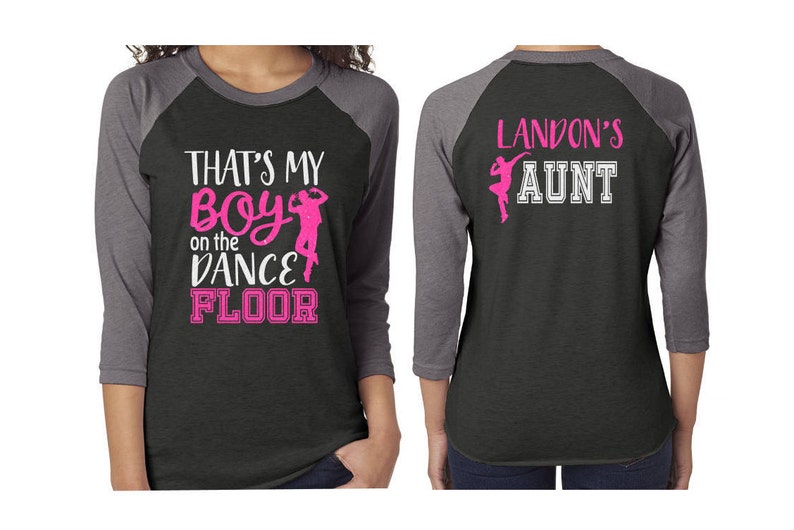 Glitter Dance Shirt Dance Mom Shirt That's My Boy on Etsy