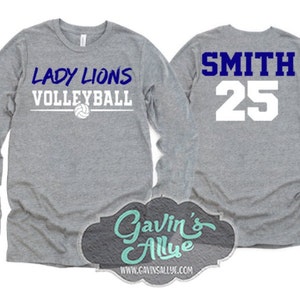 Volleyball Shirt | Volleyball Shirts | Custom Volleyball Shirts | Customize Team & Colors | Volleyball Spirit Wear