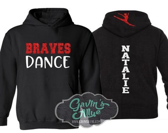 Glitter Dance Hoodie | Dance Spiritwear Hoodie | Customize with your Team & Colors