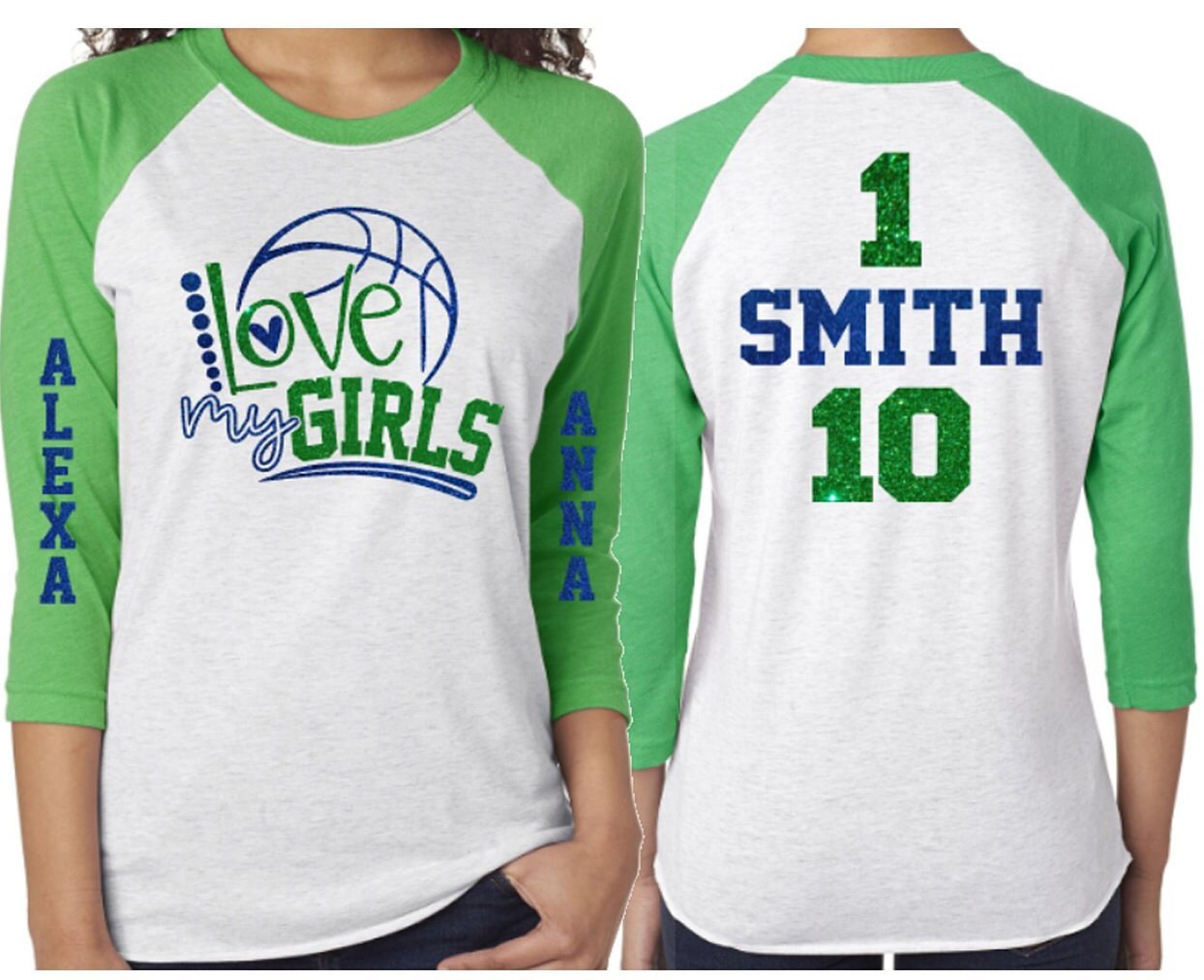 Love My Girls Basketball Shirt for Moms-Basketball Mom Shirt