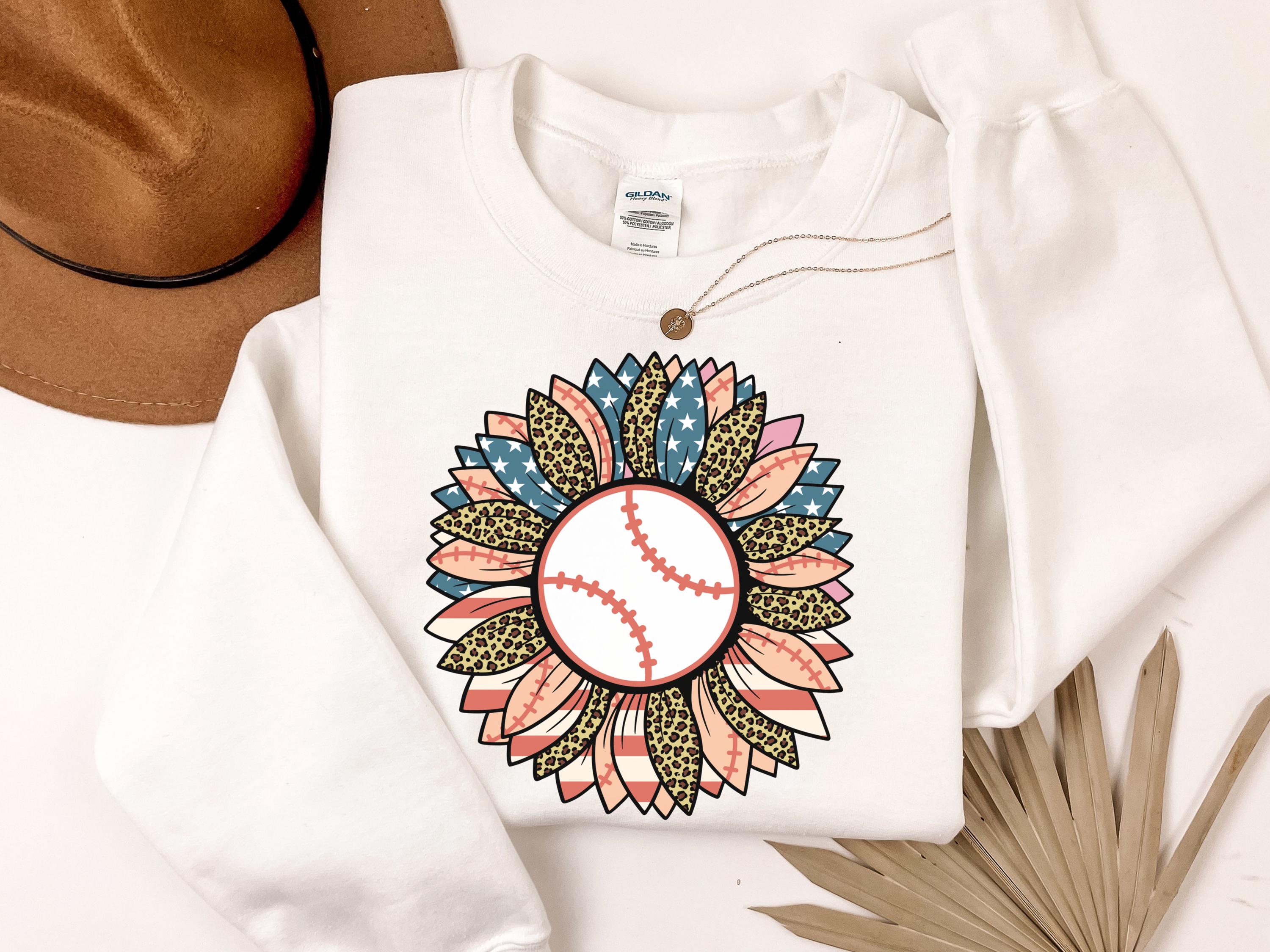 Custom Baseball Crewneck Sweatshirt Personalized Baseball Shirts