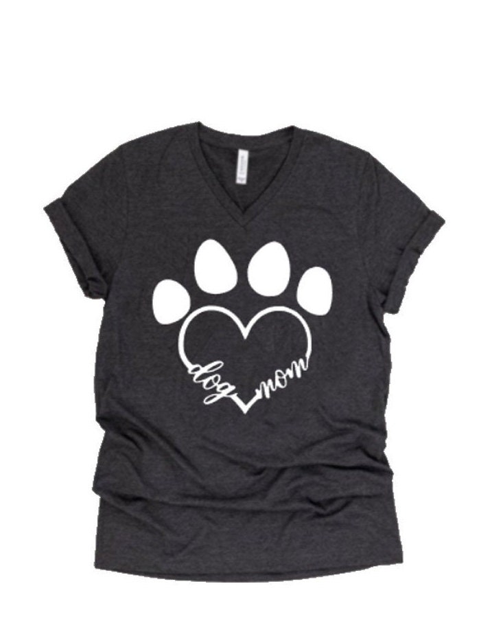 Dog Mom Shirts Love Dogs Gift for Dog Mom Custom Dog Etsy