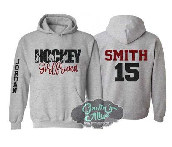 Hockey girlfriend sweatshirt hotsell