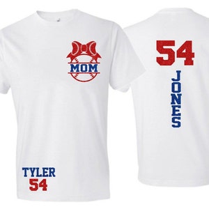 Glitter Baseball Shirt | Baseball shirts | Baseball Mom Shirt | Short Sleeve Baseball Shirt | Customize Colors