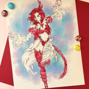 Trance Kuja Holo Print