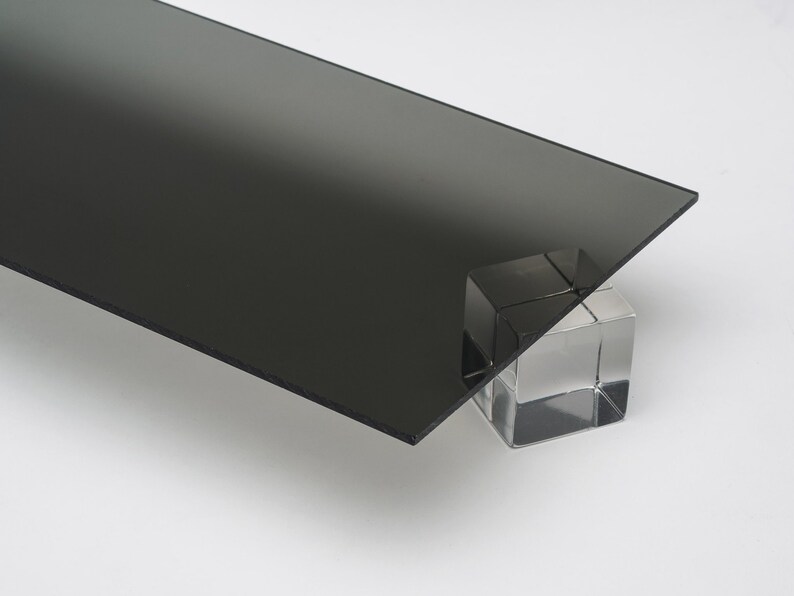 Acrylic Sheet 18 Gray Smoke #2064 Plexiglass Plastic Cut to Size for DIY Laser Cut,... Craft Project