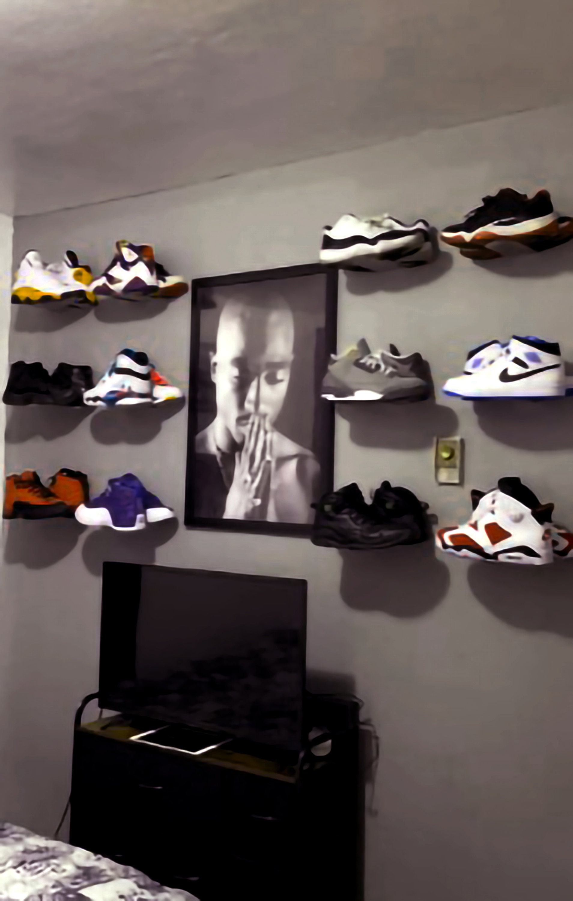 Set of 6 Floating Shelf for Sneakers Products Display Clear Etsy