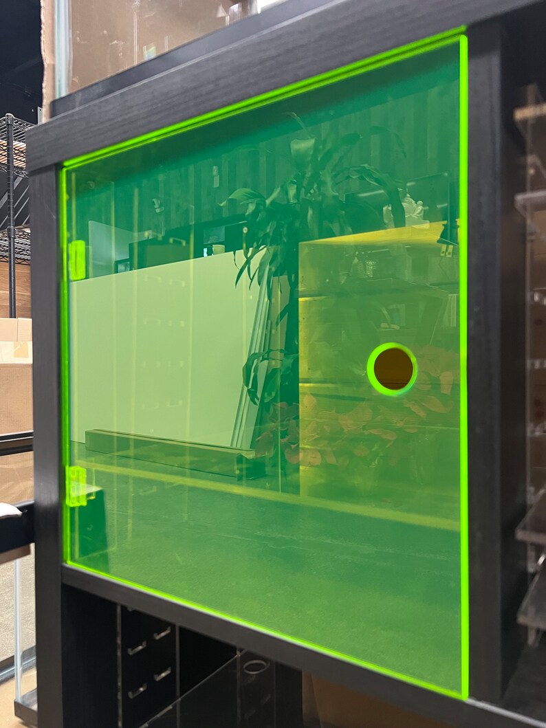 Acrylic Door_ for IKEA Cube Customizable Organizer Etsy