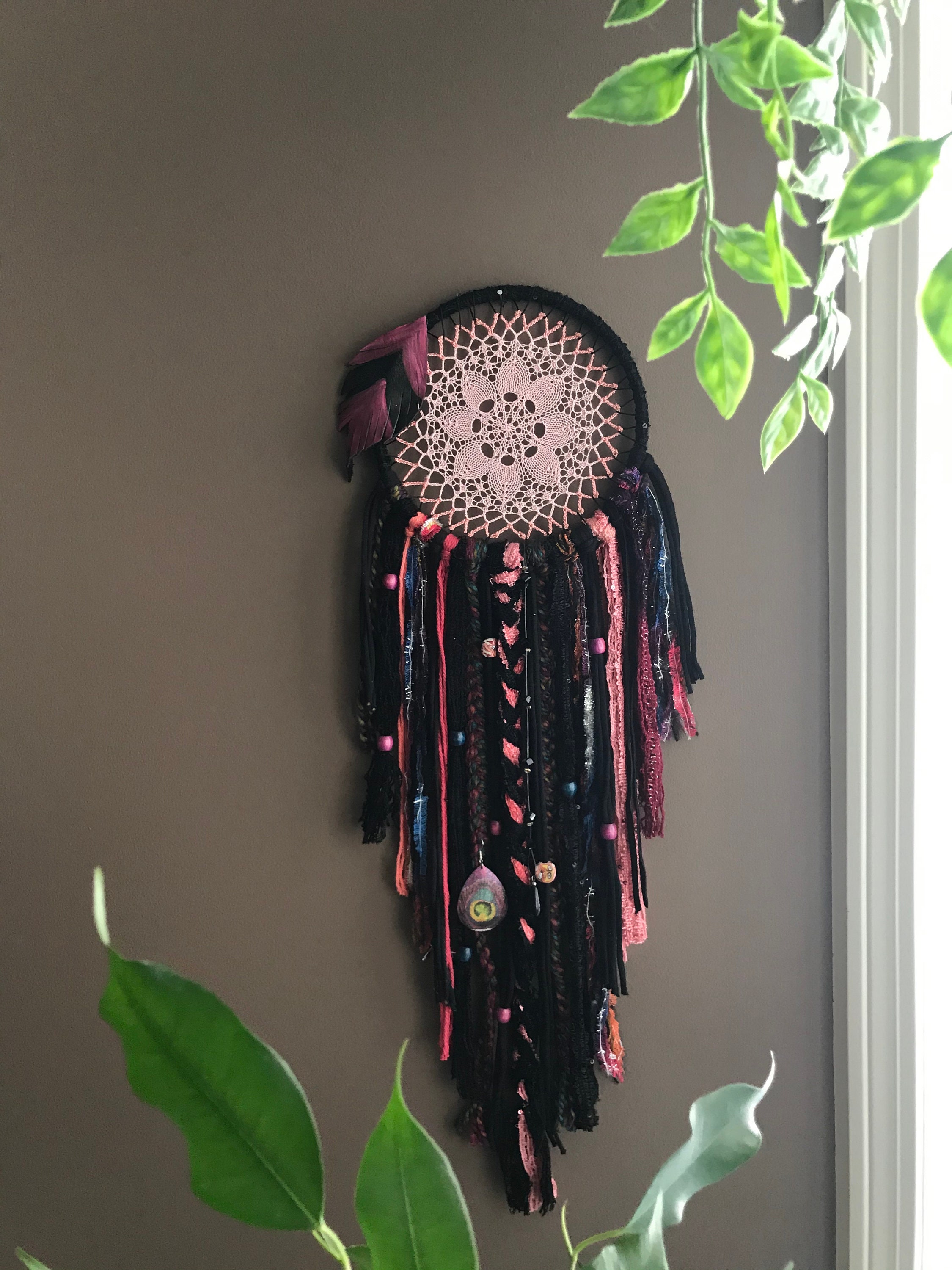 Dreamcatcher Boho Art Dream Catcher Bohemian Etsy
