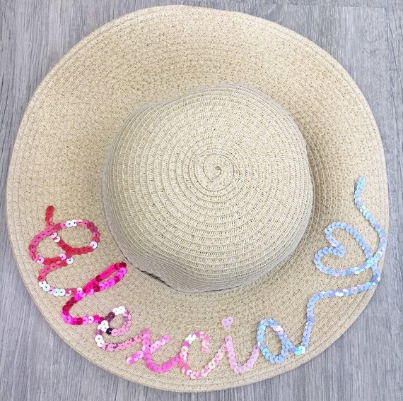 Cappelli personalizzati per bambini con il nome di paillettes | Etsy Italia