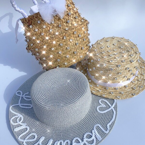 Straw Beach Bag Etsy UK