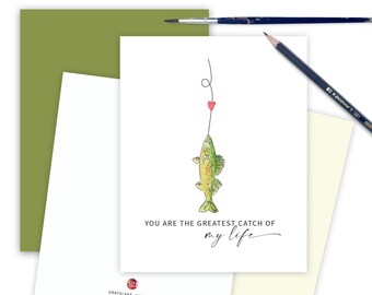 Download Fishing Cards Etsy