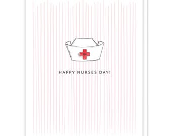 Happy Nurses Day, Encouragement Card for RN Nurses and Students, Appreciation Day Card, National Nurses Week Gift for Her, Healthcare Card