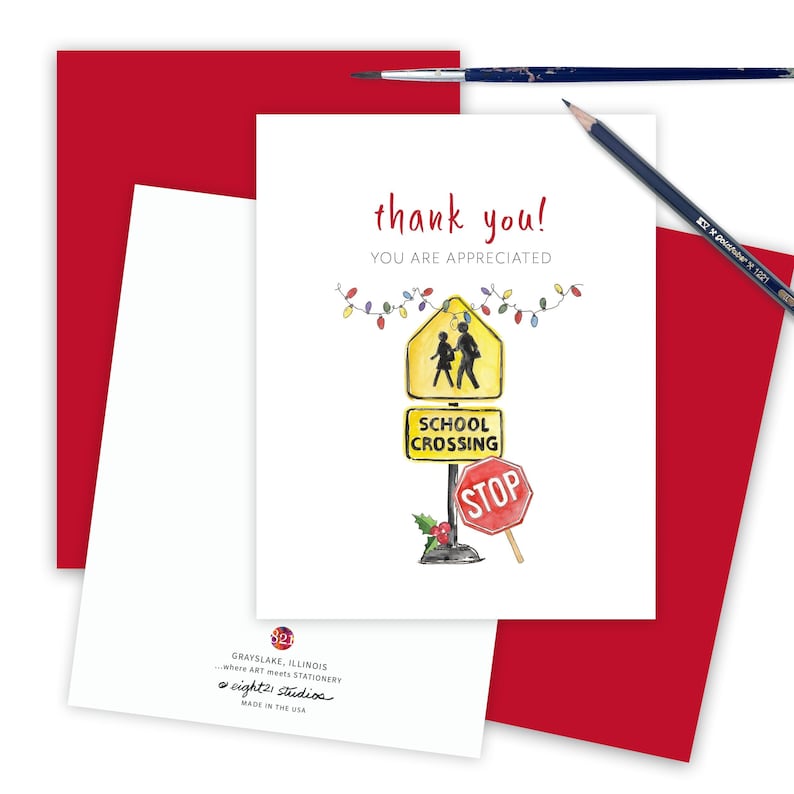 Dentist, Orthodontist or Dental Hygienist Christmas Card, Thank You Appreciation Worker, Holiday Gratitude Thank You for all You Do Holiday image 6