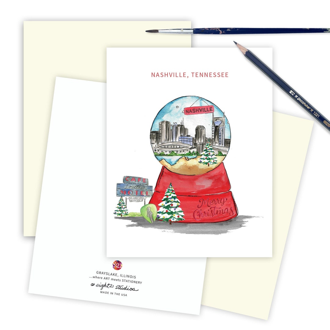 Nashville Christmas Cards 
