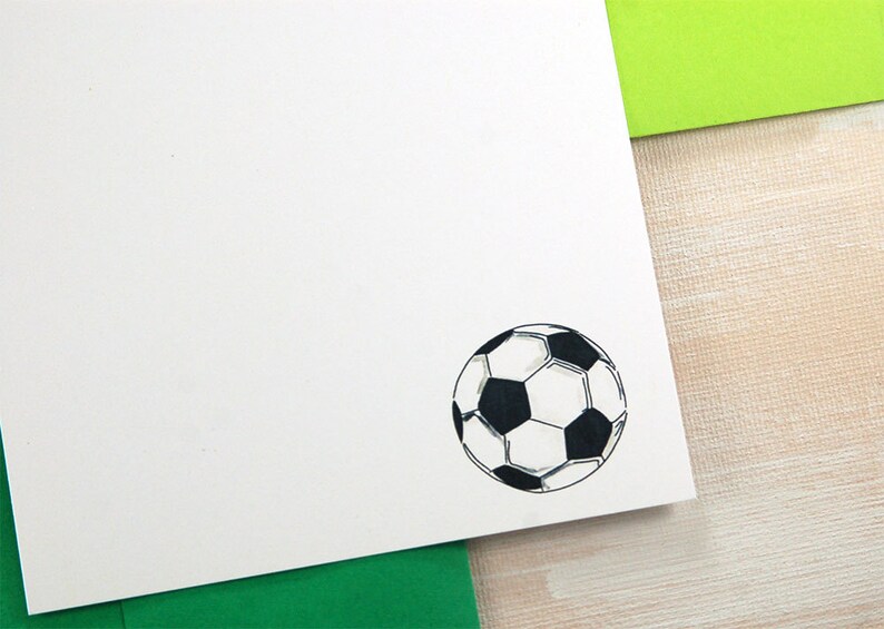 Soccer Stationery Soccer Gifts Personalized Stationery Set Soccer Coach Gift Kids Stationary Set