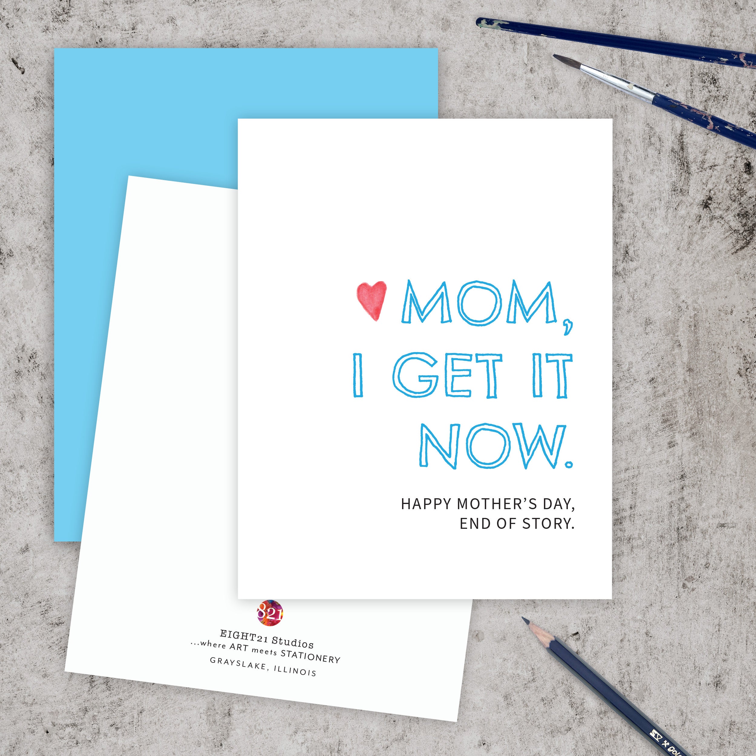 Mothers Day Card Funny Card for Mom Greeting Card, Happy Mothers Day ...