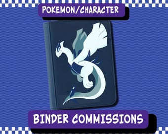 Commission Custom Acrylic 4 pocket Binder