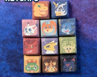 Digimon Keycaps