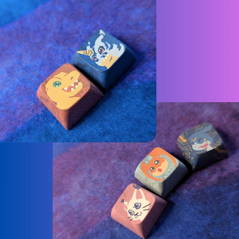 Digimon Keycaps Bild 2