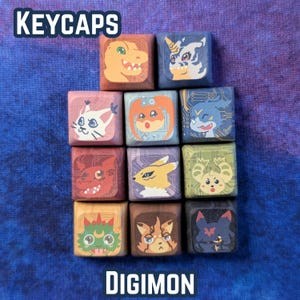Digimon Keycaps Bild 1