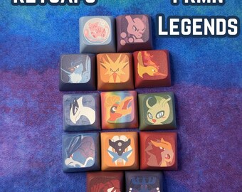 Pokemon Legends Keycaps