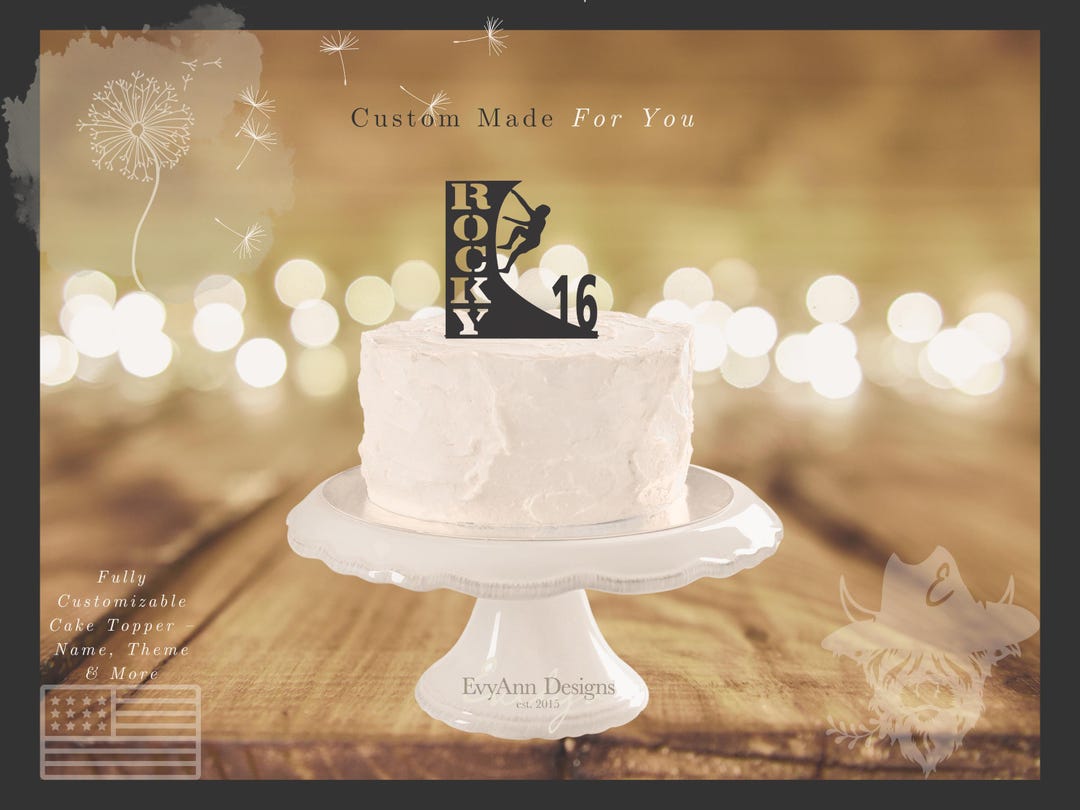 Personalized Ninja Warrior Cake Topper, Boy Birthday Party LT1256 - Etsy  België, image size:1080x810