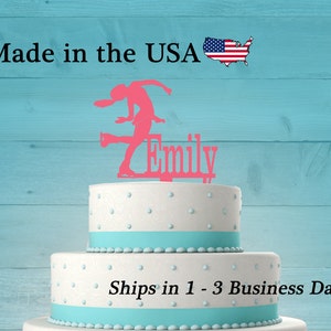 Patineur Sur Glace Topper Fille Patineuse Sur Glace Cake Etsy Canada