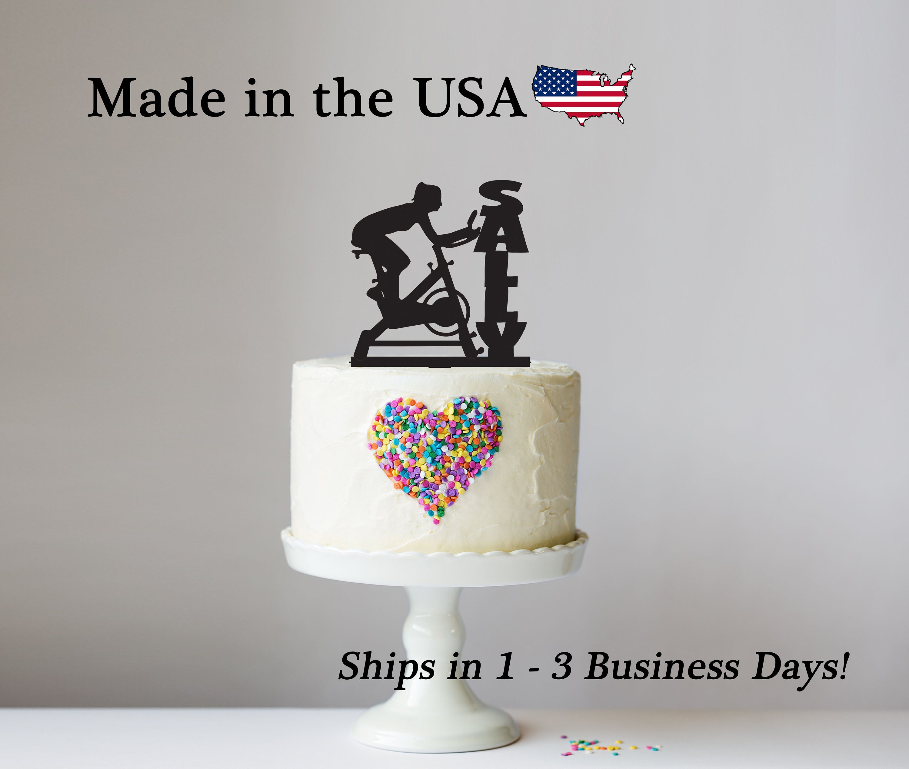 Fitness Cycling Cake Topper Cycliste Feminine Cycliste Etsy Canada