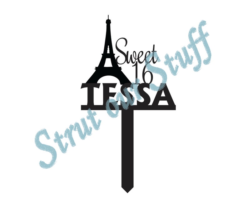 sweet 16 paris eiffel