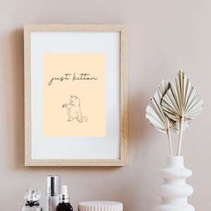 Just Kitten Digital Download