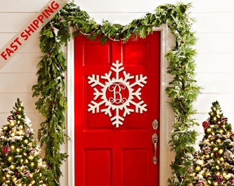 Christmas Door Decor Etsy