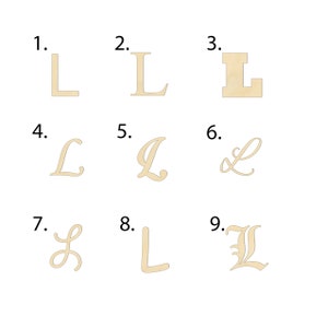 Wooden Monogram Letter l Large or Small, Unfinished, Cursive Wooden Letter  Perfect for Crafts, DIY, Weddings Sizes 1 to 36 