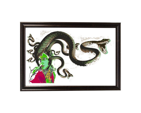Medusa | Etsy Medusa pillowcase | Etsy