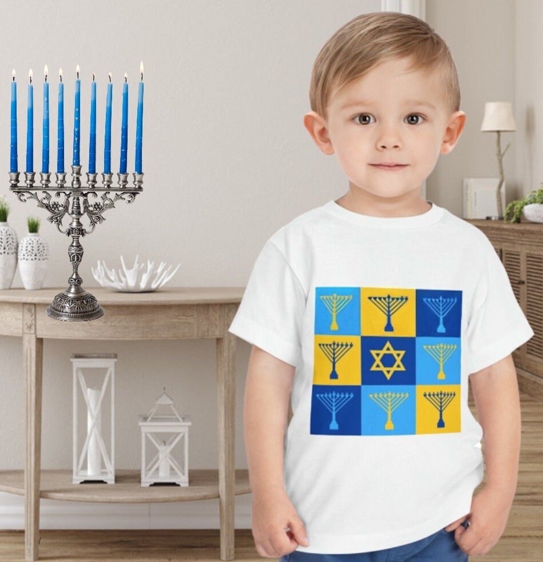 Hanukka Outfit for Kids Hanukka Tshirt for Little Boy. Etsy