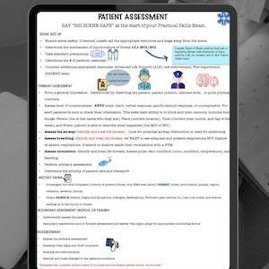 Beoordelingsblad patiëntbeoordeling | NREMT | Praktijkexamen