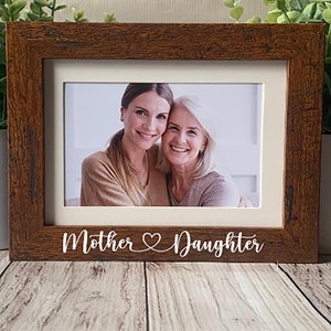 4x6 Mom picture frame, custom picture frame, gift for Mom, mother's day gift, personalized picture frame, Christmas gift for mom