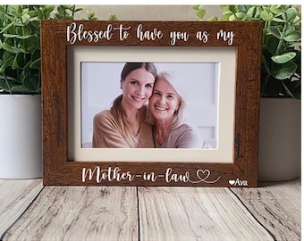 Marco de fotos personalizado para la suegra