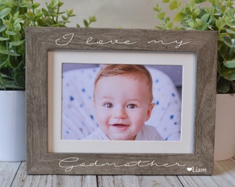 Details about   Personalised Gifts GodMother Birthday Christening Framed Card Present Gift Hero 