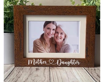 Customizable Mom Picture Frame, Personalized Gift, 4x6 Photo 5x7 Mother’s Day